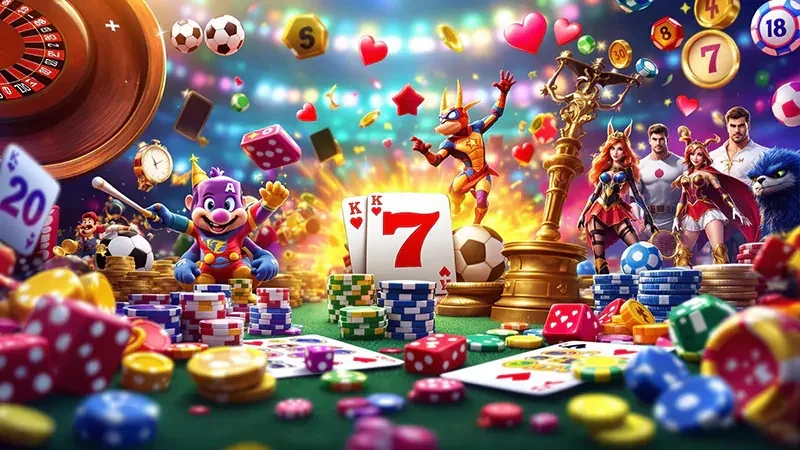 Reel dan simbol permainan slot OMG138
